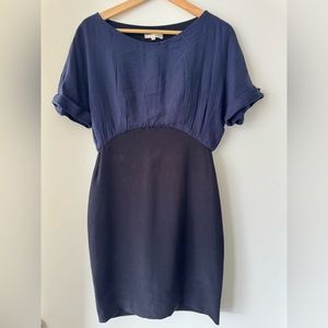 Ba&sh black and navy dress